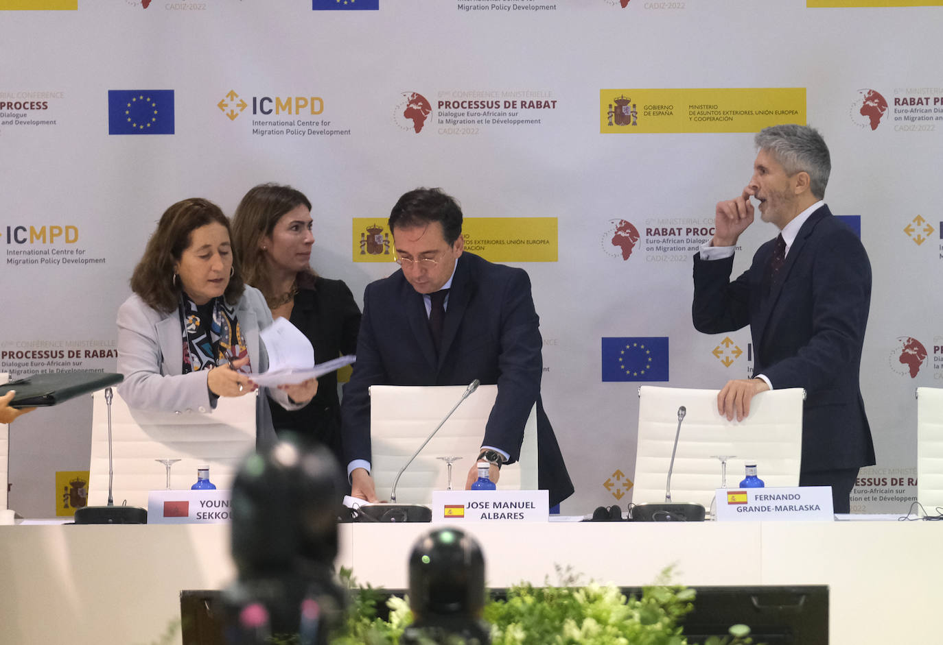 La cumbre en Cádiz del Proceso de Rabat, en imágenes