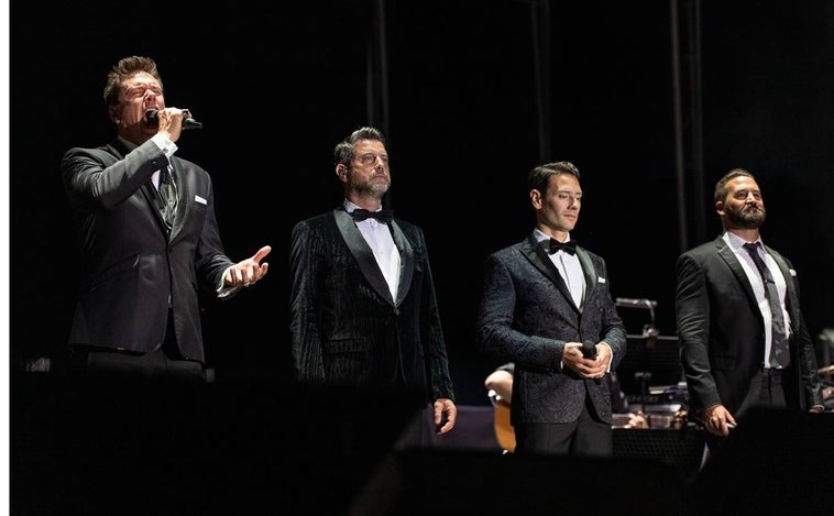 Il Divo emociona en el Concert Musical Festival de Chiclana