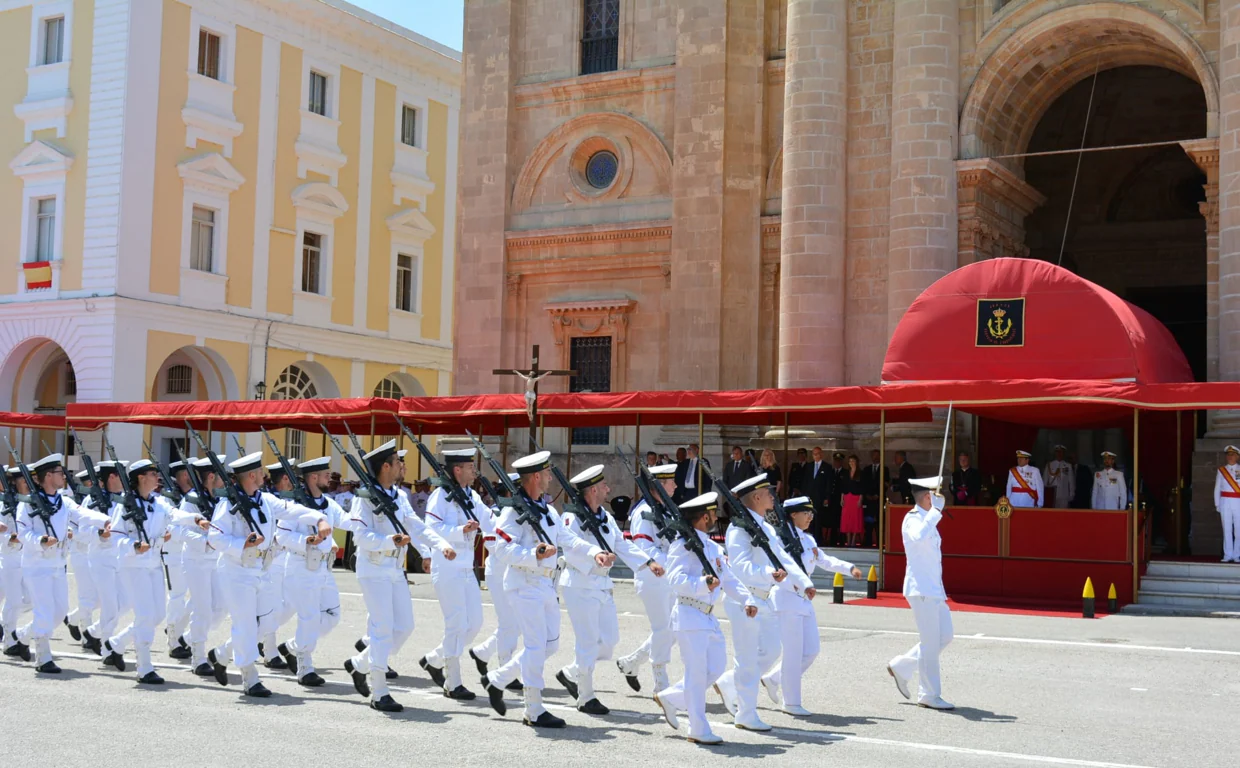 Actos de celebración de la festividad de la Virgen del Carmen en San Fernando