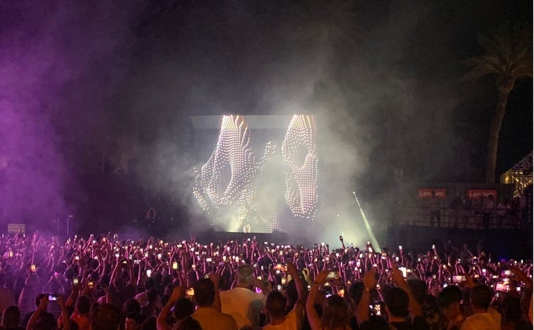 La música electrónica de Martin Garrix arrasa en Chiclana