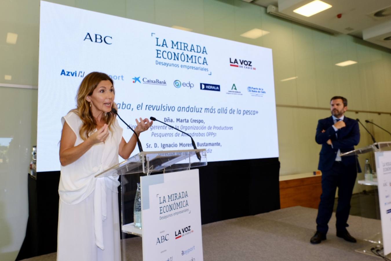 Marta Crespo, en la Mirada Económica de ABC y La Voz