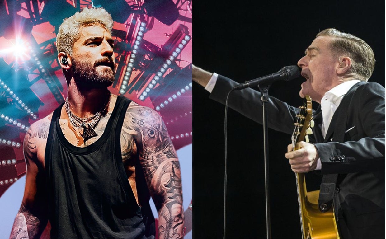 Maluma y Bryan Adams, los artistas que estarán este fin de semana en Concert Music Festival.