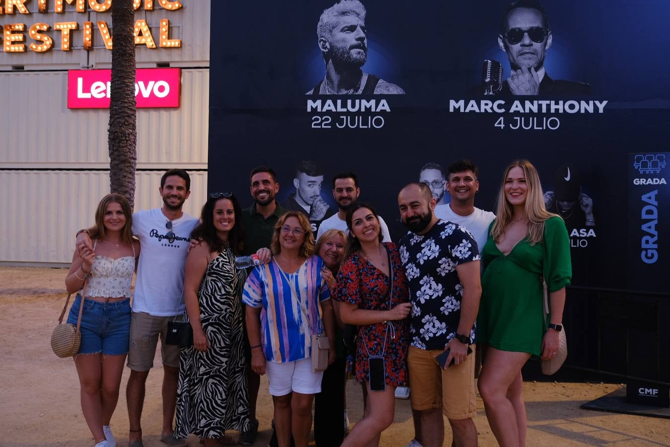 Búscate en el concierto de Maluma en el Concert Music Festival de Chiclana