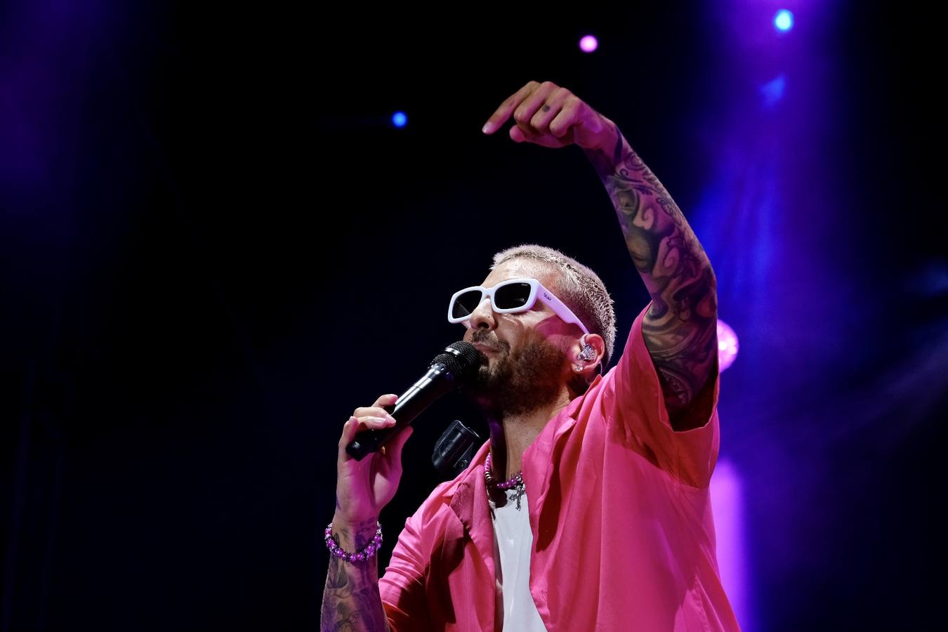 El huracán Maluma arrasa en el Concert Music de Chiclana