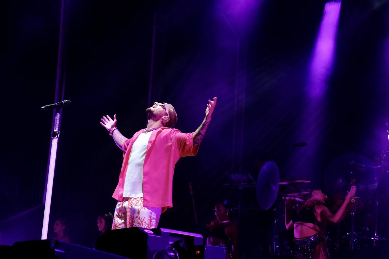 El huracán Maluma arrasa en el Concert Music de Chiclana