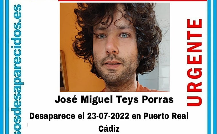 Buscan a un hombre de 31 años desaparecido en Puerto Real