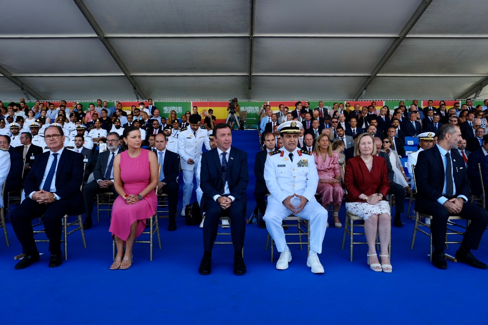 En imágenes: Navantia entrega a Arabia Saudí la segunda corbeta construida en Bahía de Cádiz