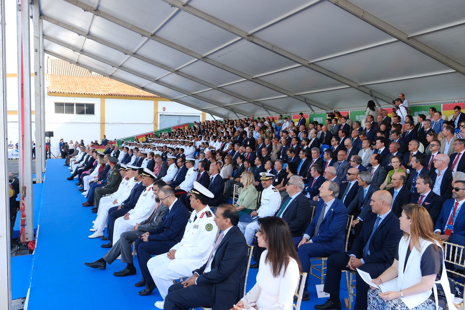 En imágenes: Navantia entrega a Arabia Saudí la segunda corbeta construida en Bahía de Cádiz