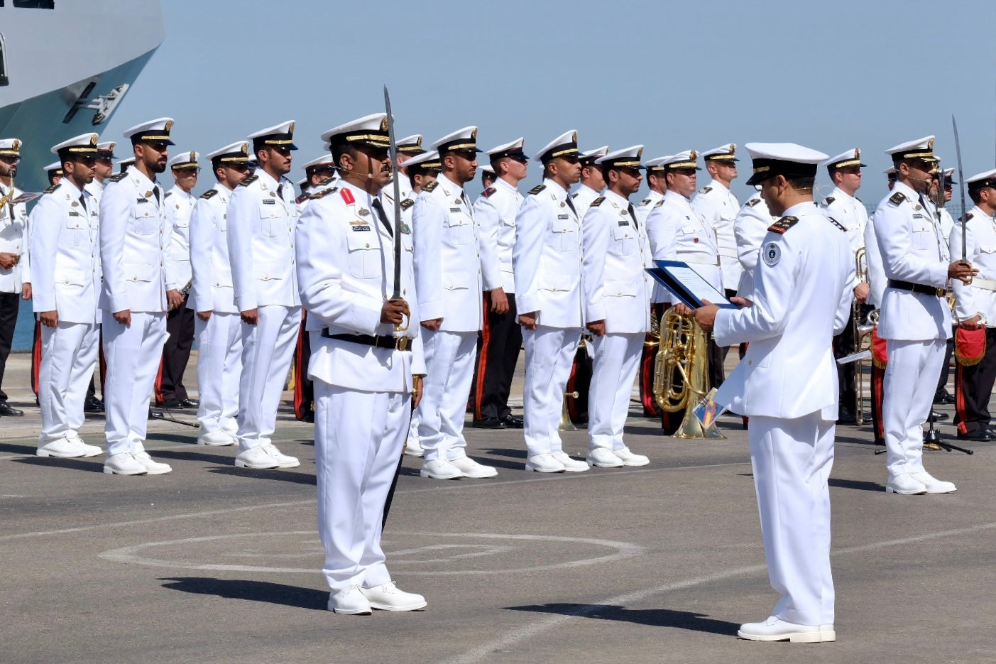En imágenes: Navantia entrega a Arabia Saudí la segunda corbeta construida en Bahía de Cádiz