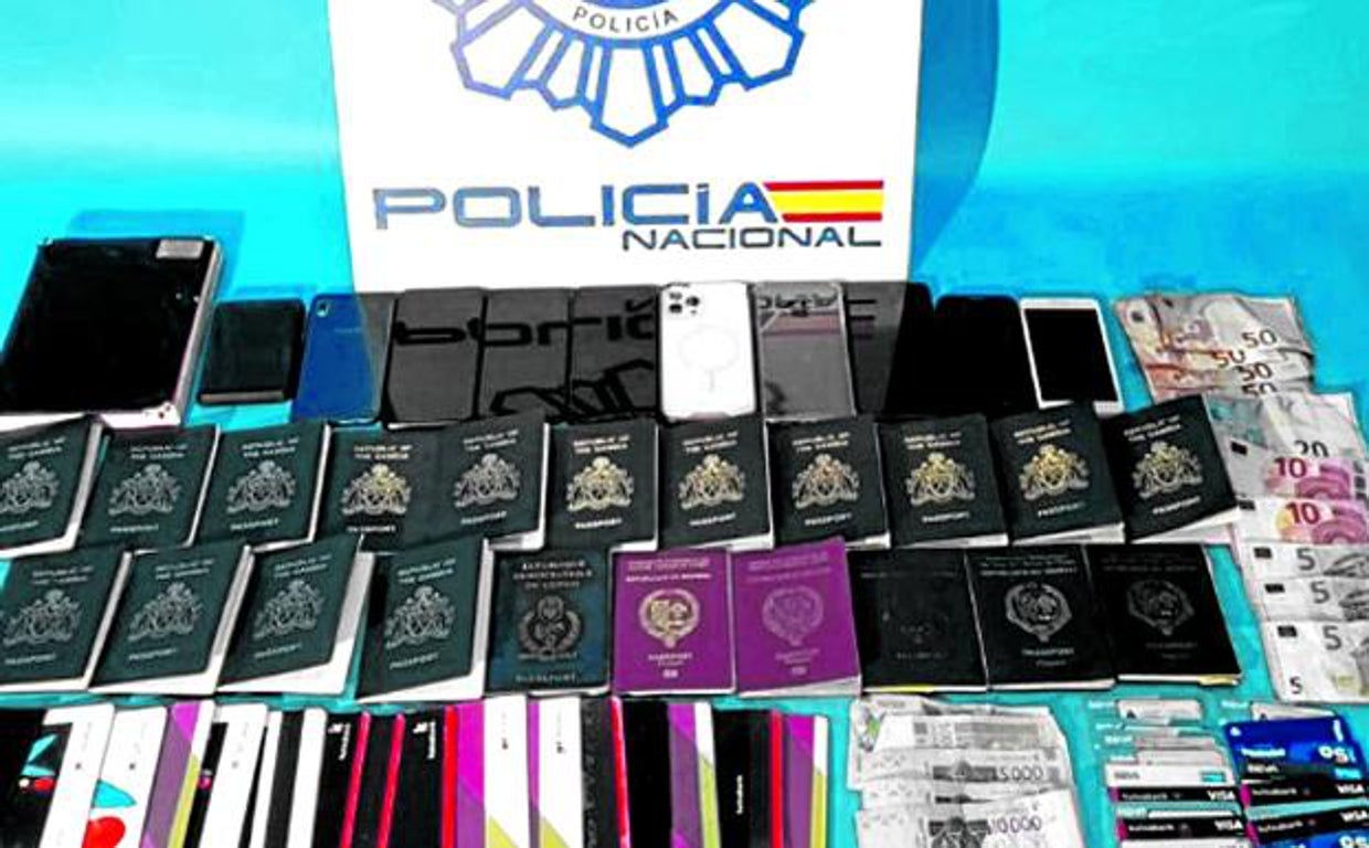 Pasaportes falsificados