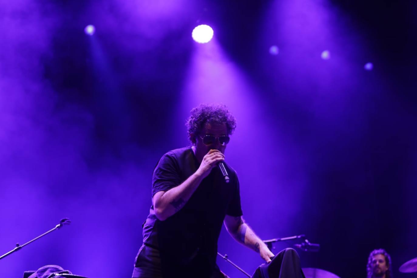 Fotos: El rock de Andrés Calamaro se muestra eterno en Chiclana