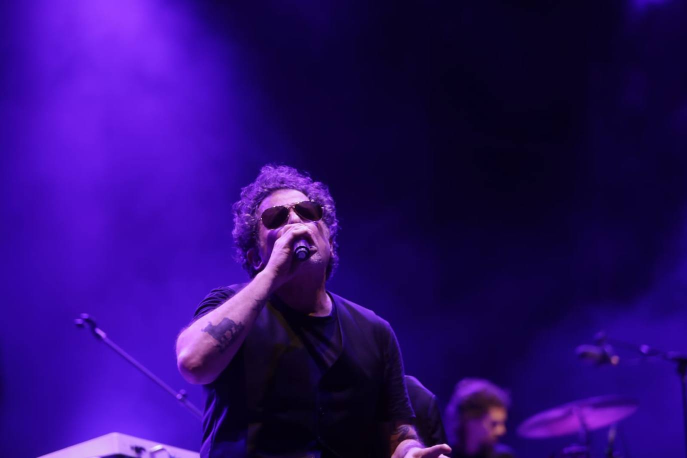 Fotos: El rock de Andrés Calamaro se muestra eterno en Chiclana