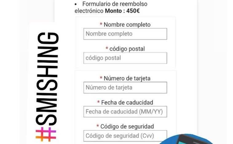 Estafa: El mensaje con el que intentan suplantar a la Agencia Tributaria para la devolución de impuestos