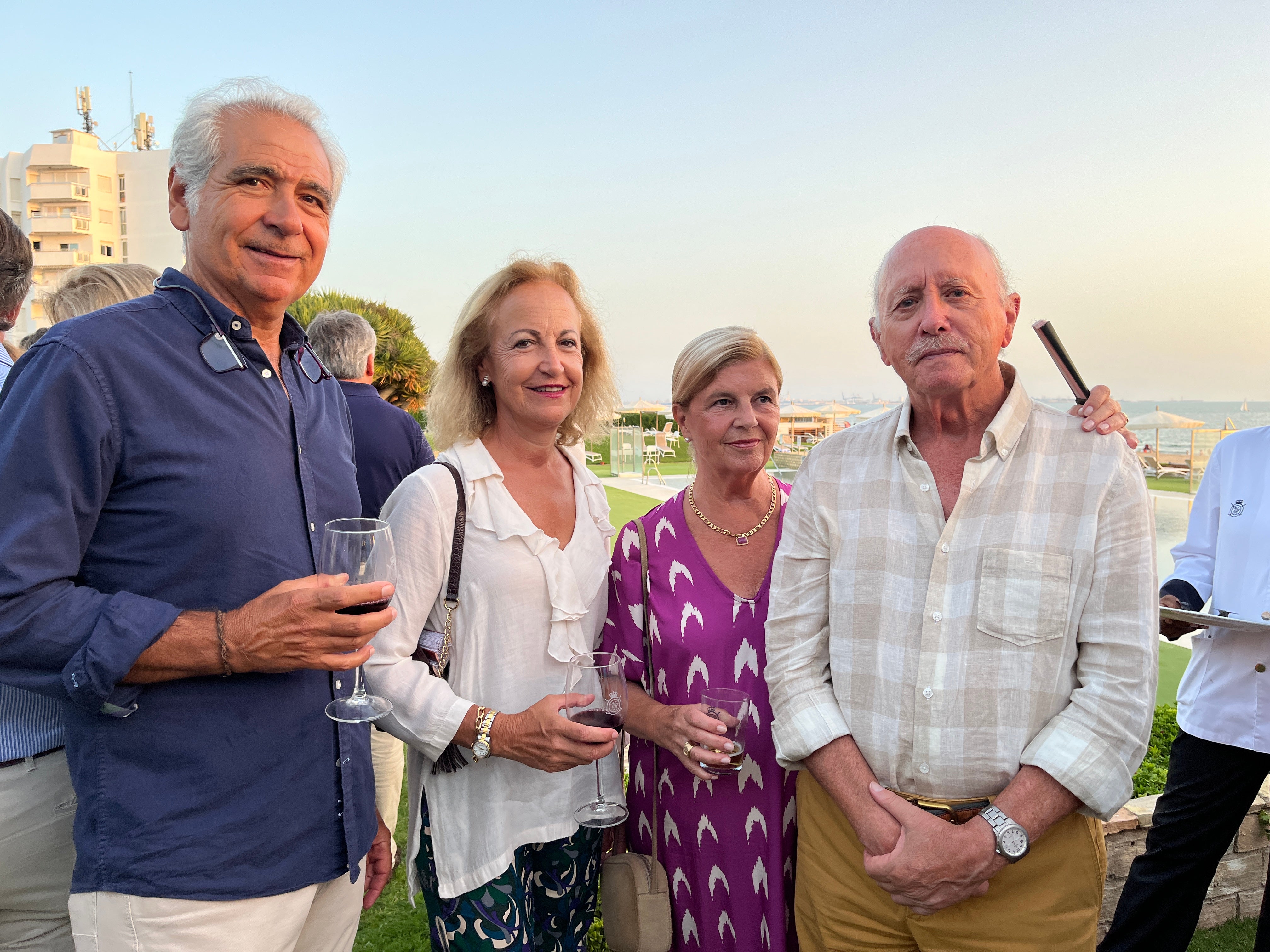 Pilar Barra, Daniel Alberola, Dolores Fragas y Enrique Tapias