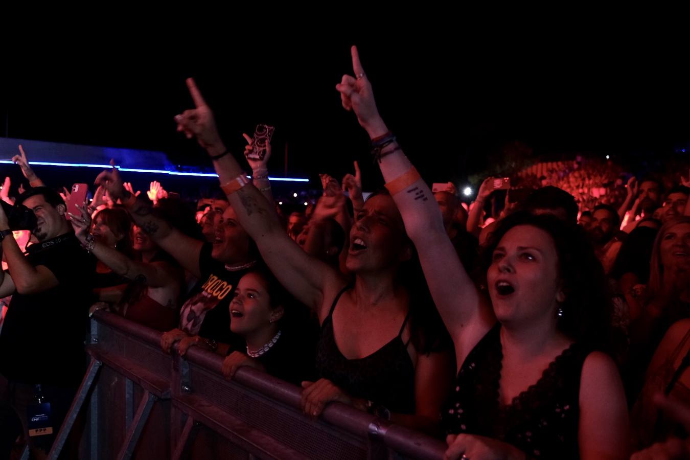 Las imágenes del concierto de Antonio Orozco en Chiclana