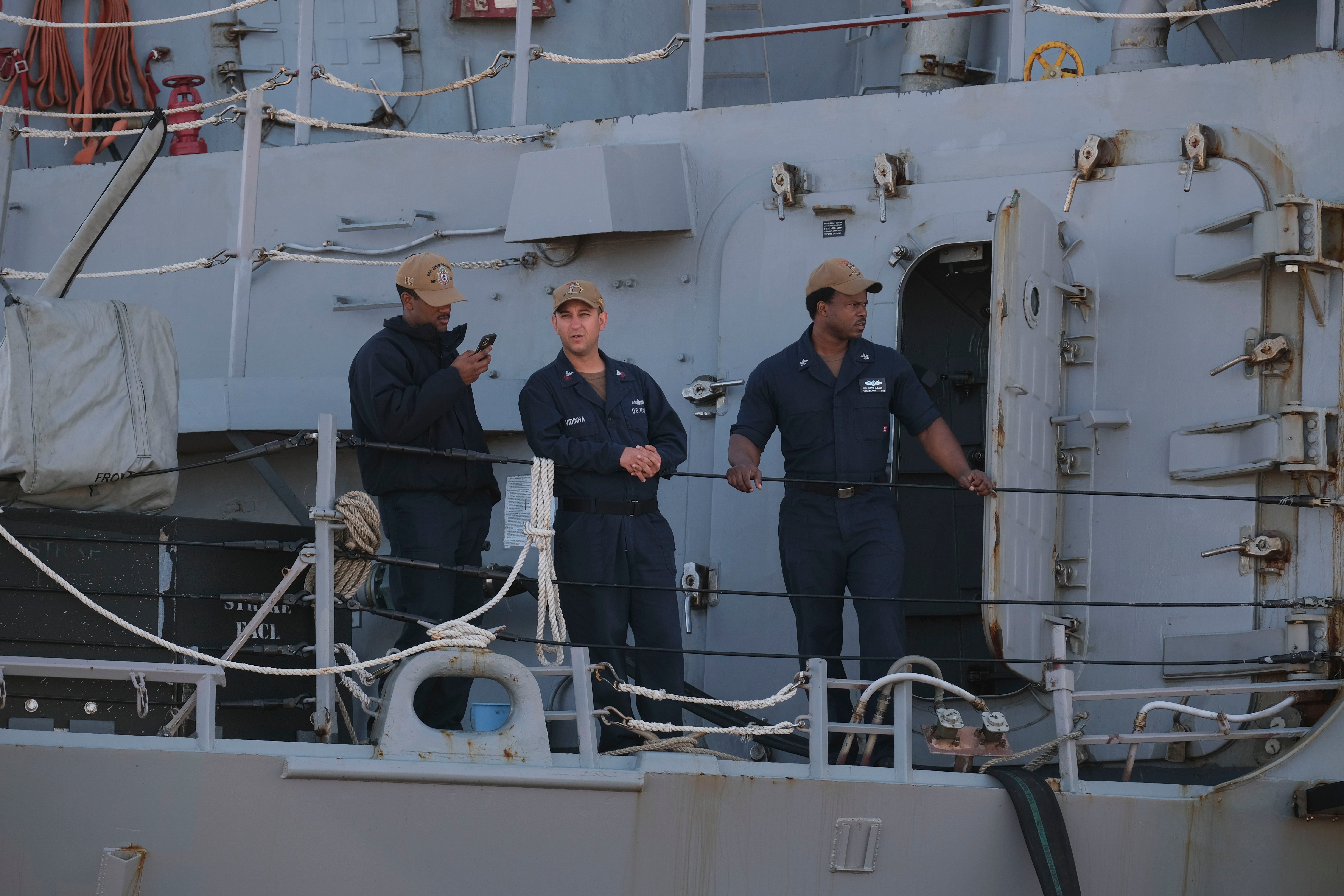 Fotos: la llegada del destructor norteamericano USS Bulkeley a la base de Rota