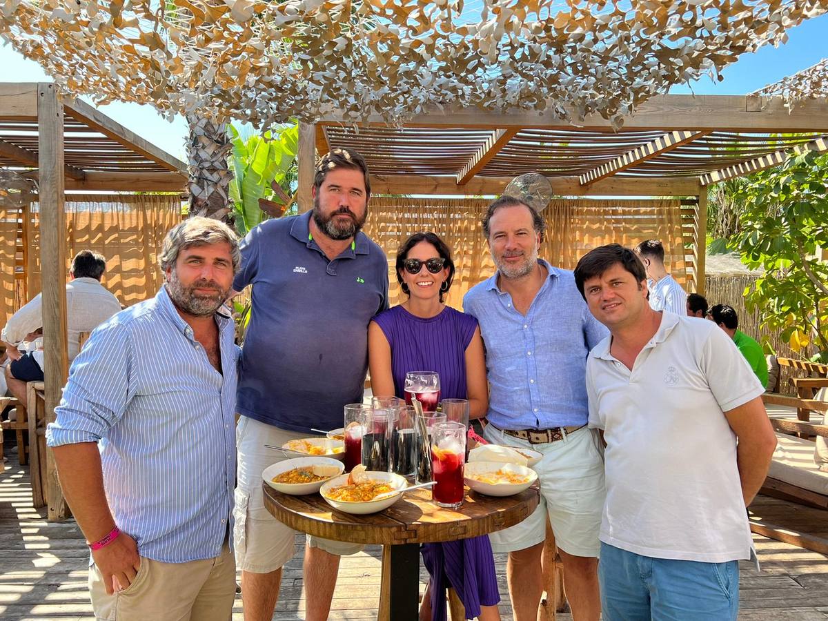 Borja Uriguen, Carlos Villarubia, María Maesso, Eduardo Criado y Carlos Salido