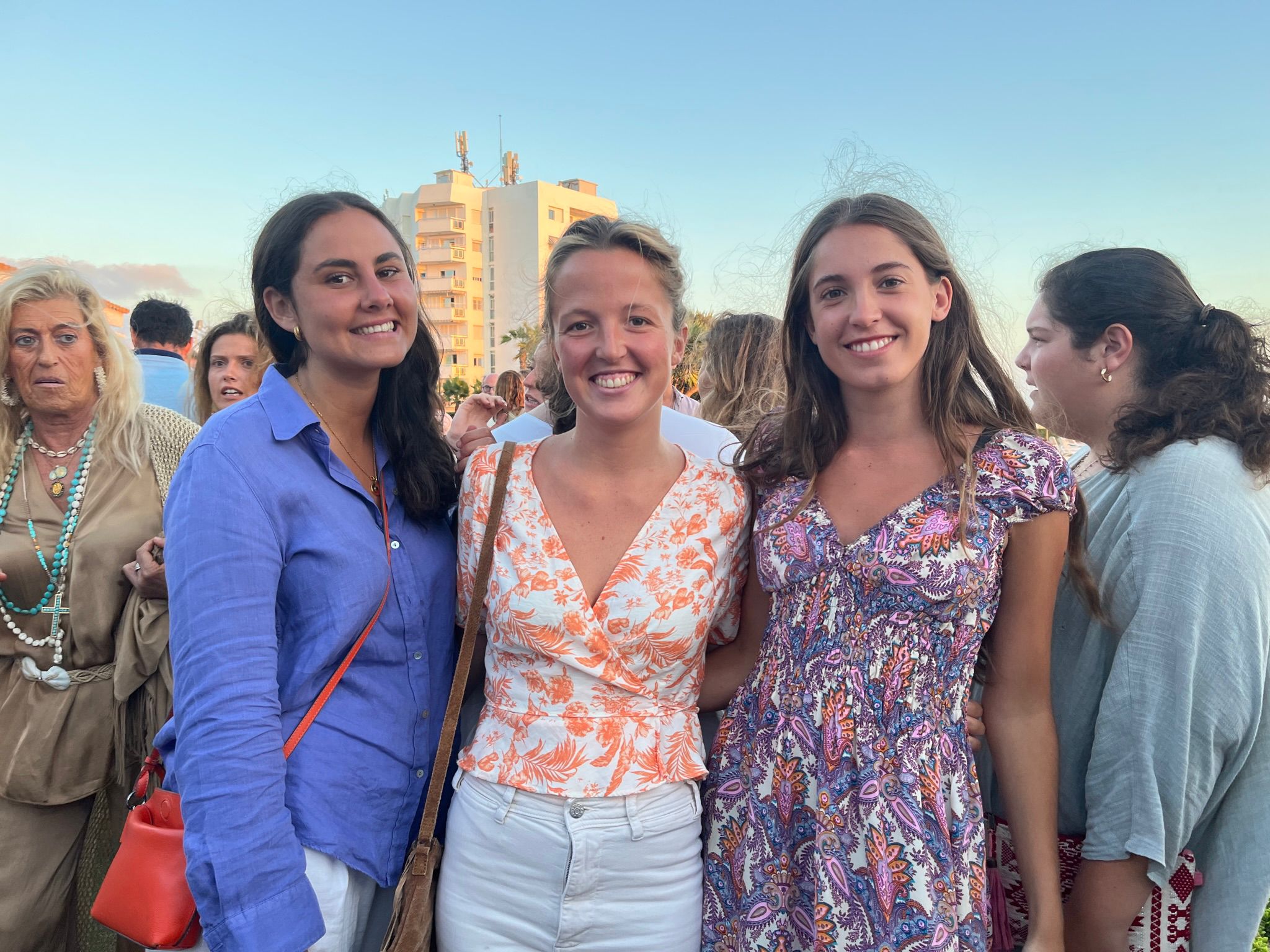 Cristina Gálvez, María Antonia Rebuelta y Eugenia Gomeza.