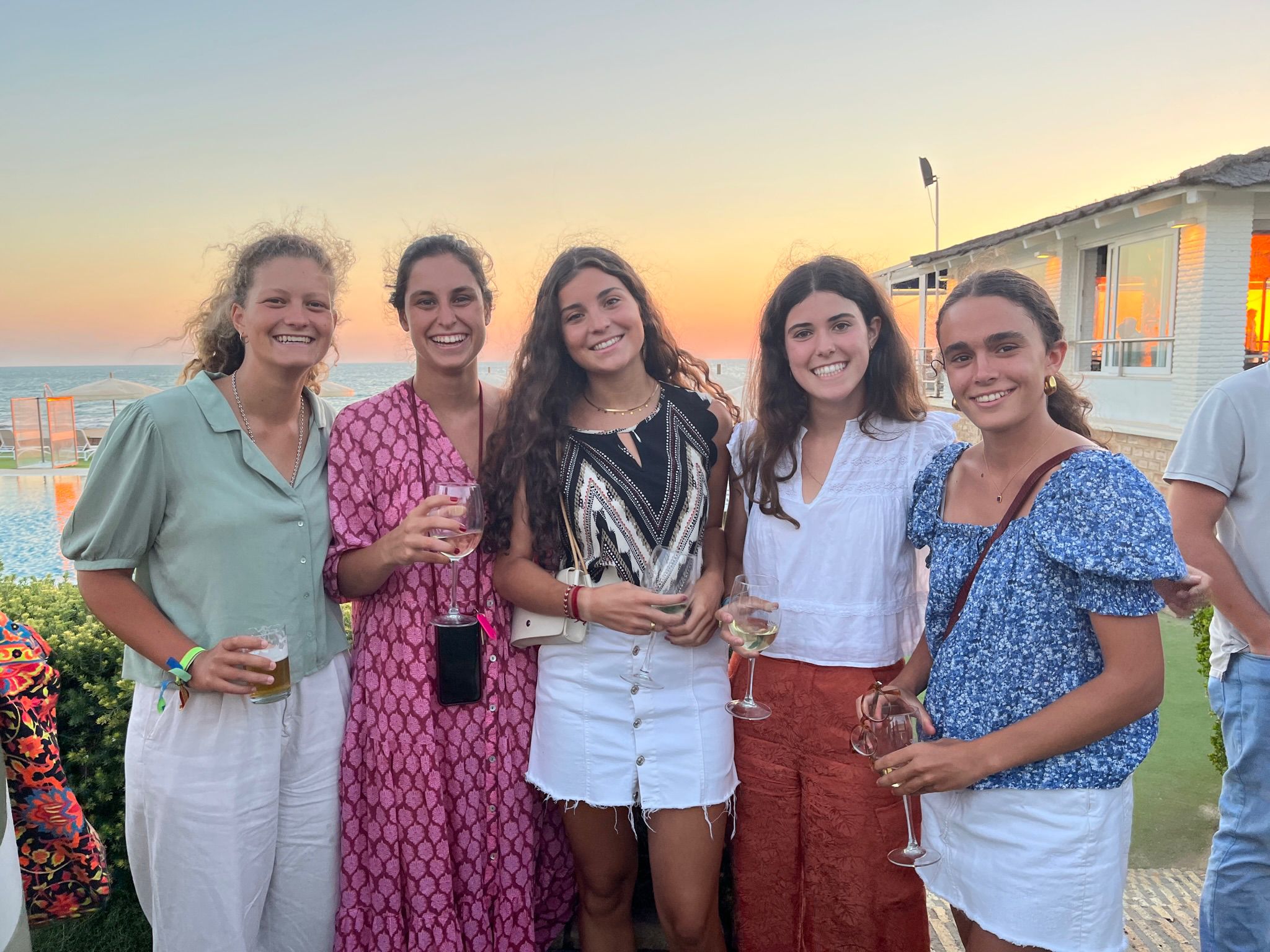 María Suanzes, María Terry, María Platero, Belén García-Elías y Lucía Leal.