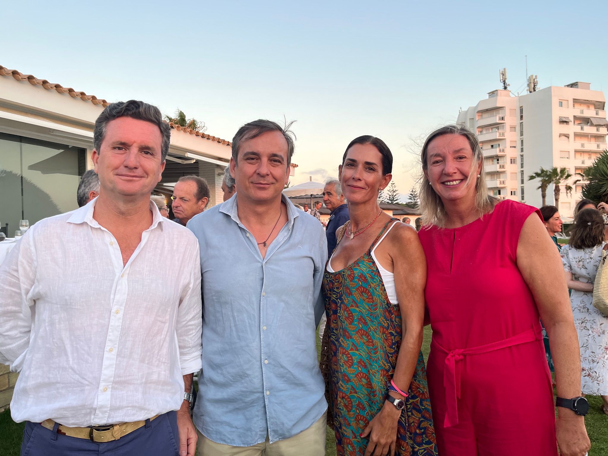 Jaime Gálvez, Carlos Fages, Cristina Alva y María Molina.