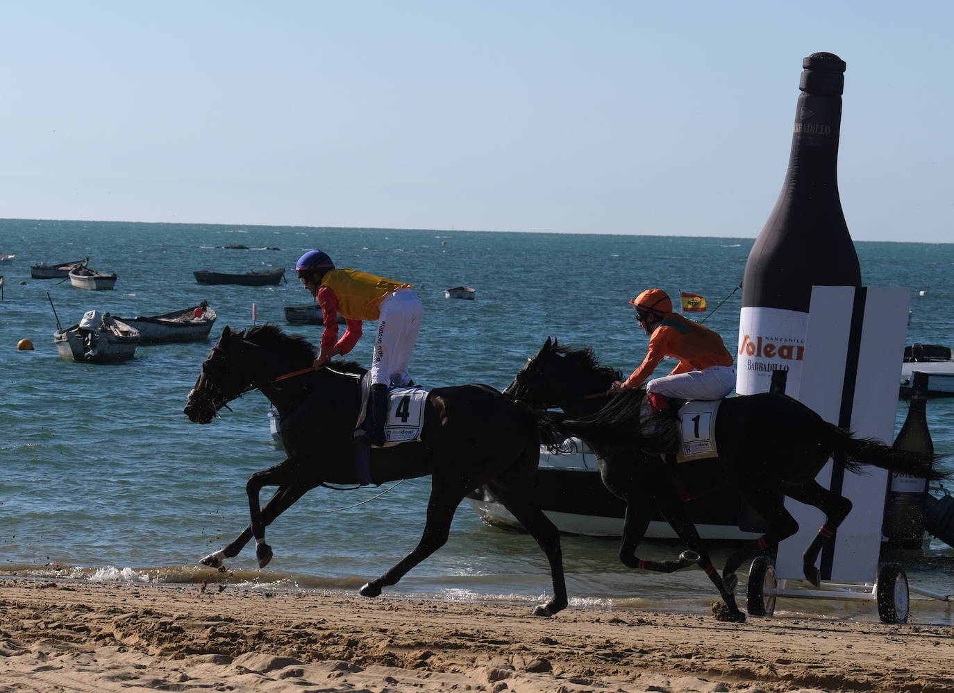 Las imágenes del último día en las Carreras de Caballos de Sanlúcar