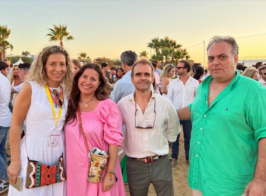 Daria Gómez, María Morales, Jorge Fernández y Rafael Belmonte