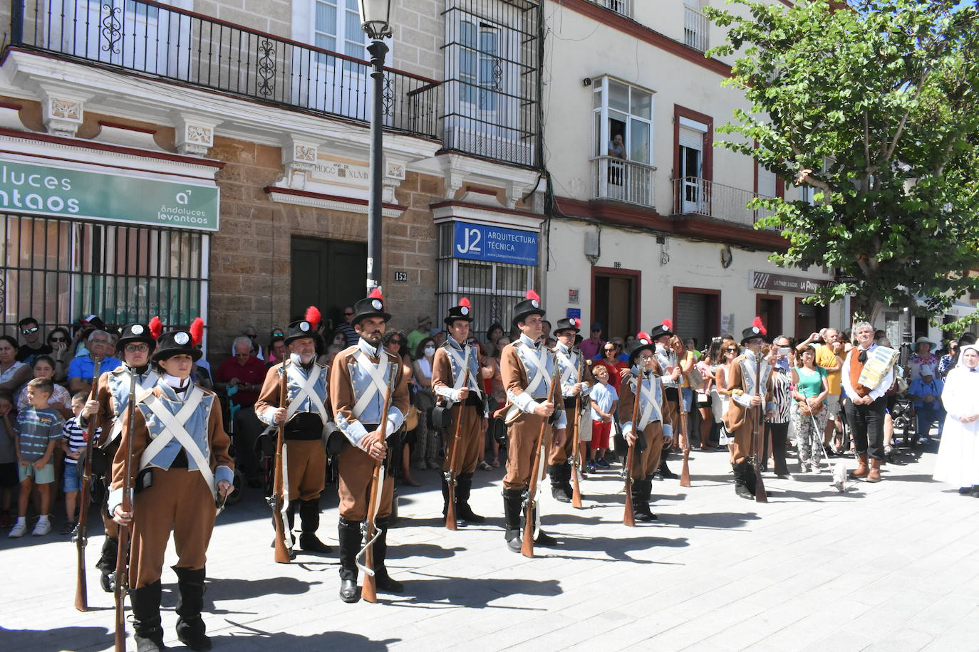 Así ha sido la recreación de la histórica Batalla del Trocadero de 1823