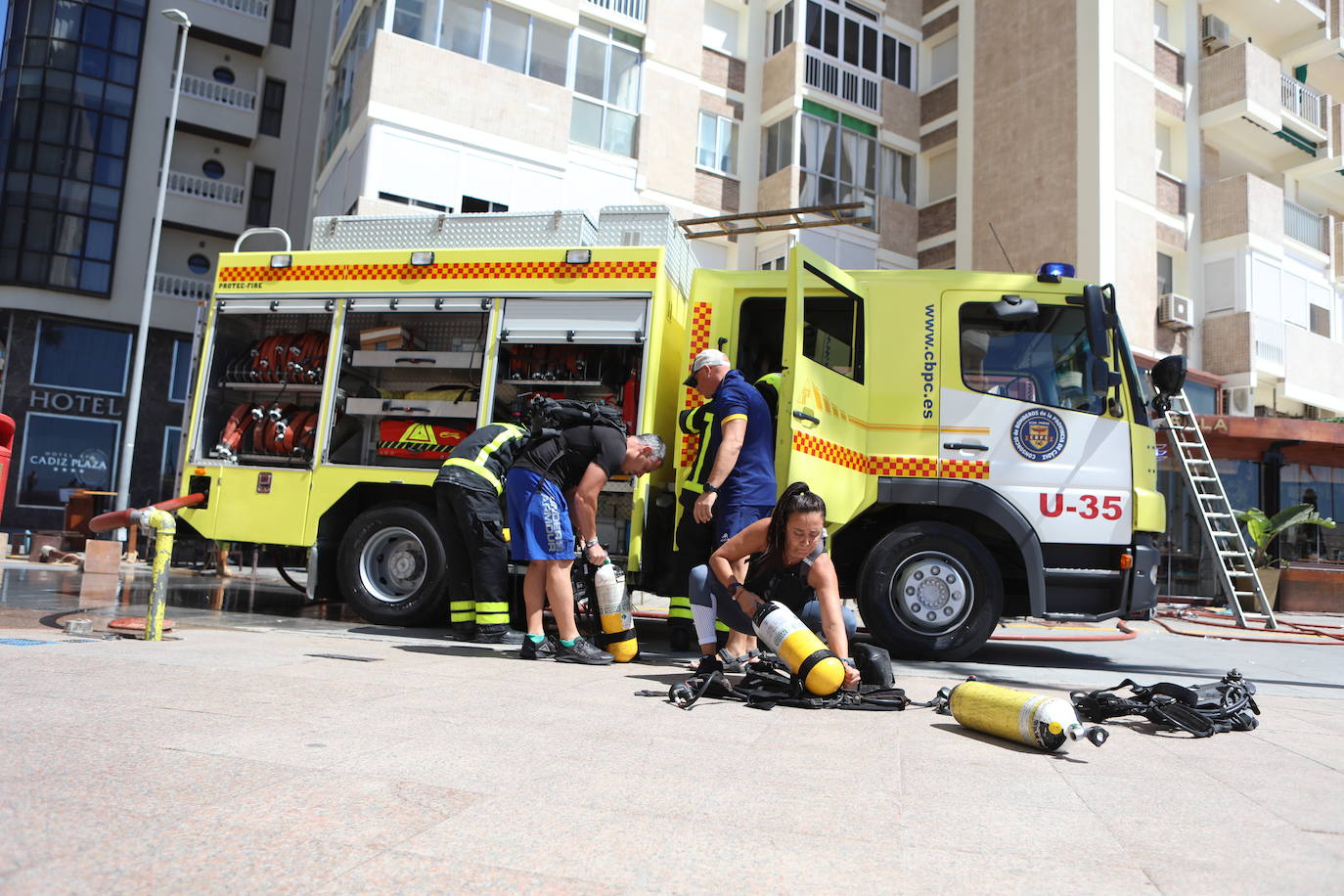 Así ha quedado La Parrilla de Matilde tras el incendio en el local