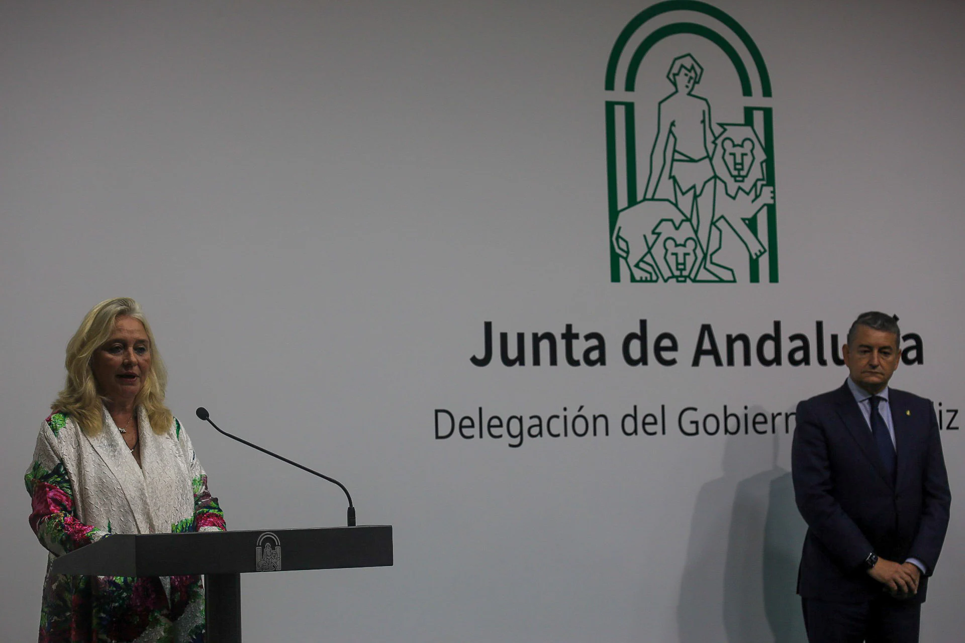 Mercedes Colombo Roquette, delegado del Gobierno en Cádiz