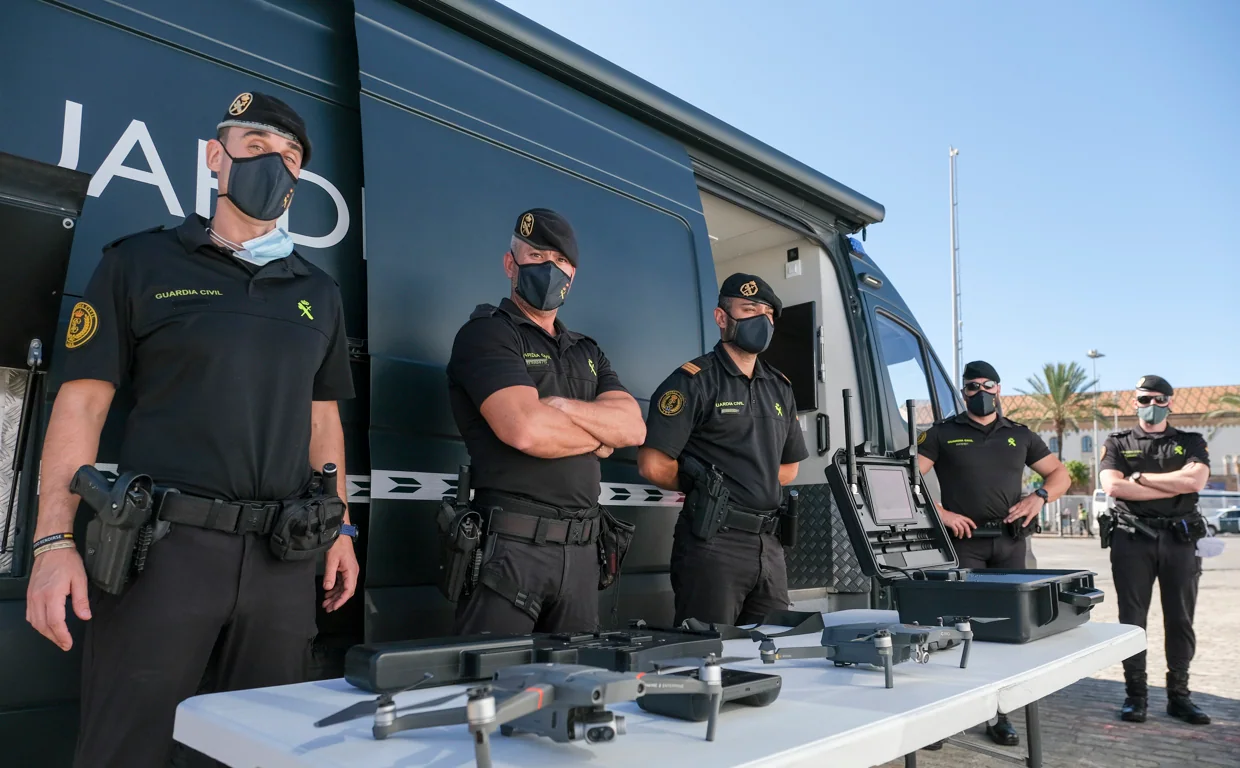 El dispositivo de seguridad de la Guardia Civil en la Sail GP contará con más de 850 efectivos durante una semana