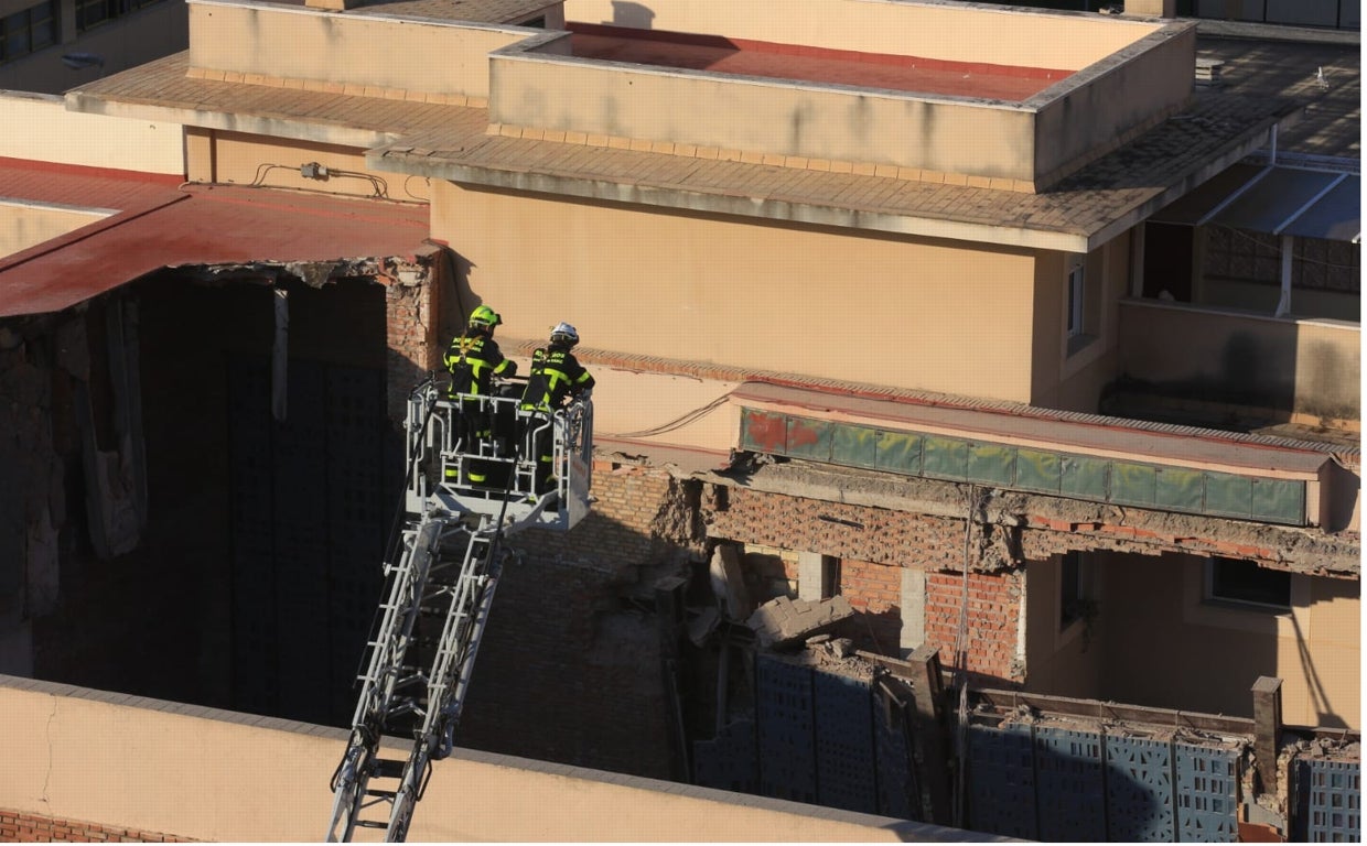 Las señales que evitaron la tragedia por el derrumbe del techo de la Iglesia del colegio Las Esclavas