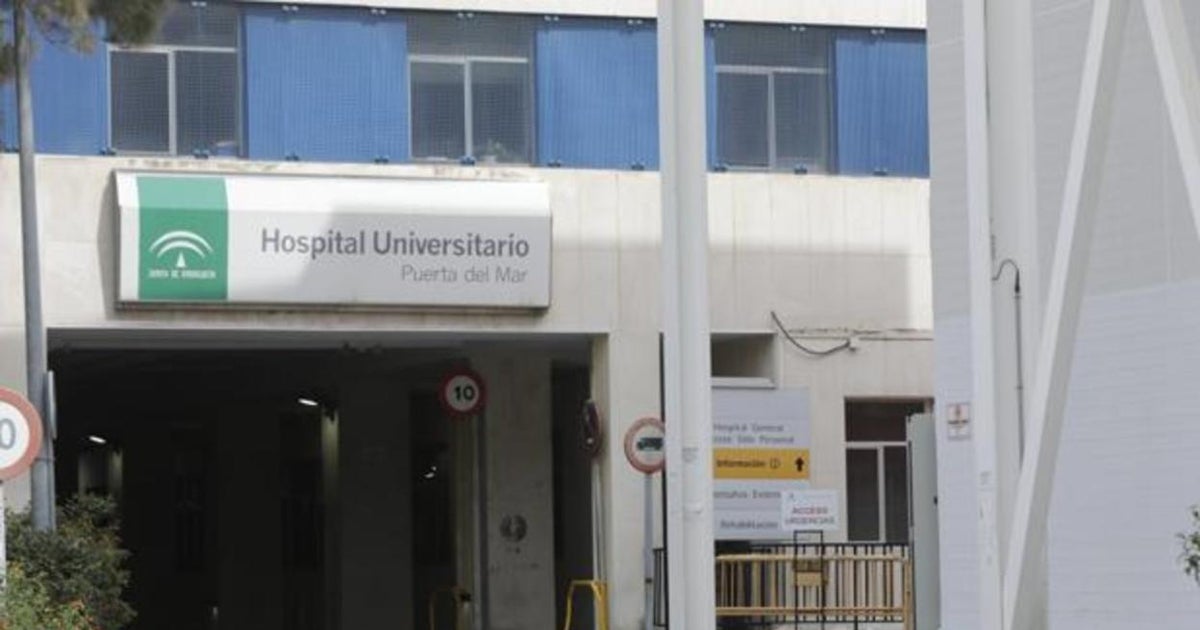 El Hospital Puerta del Mar de Cádiz.