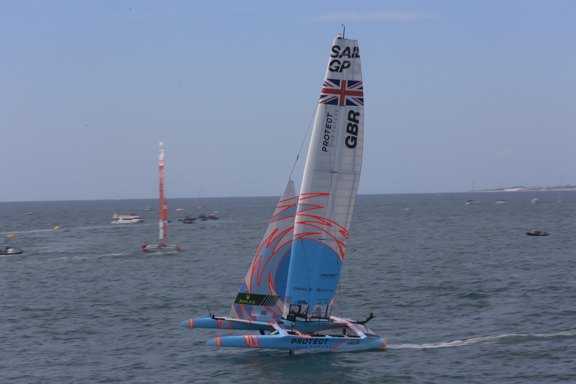 Búscate en las imágenes de Cádiz este domingo de SailGP