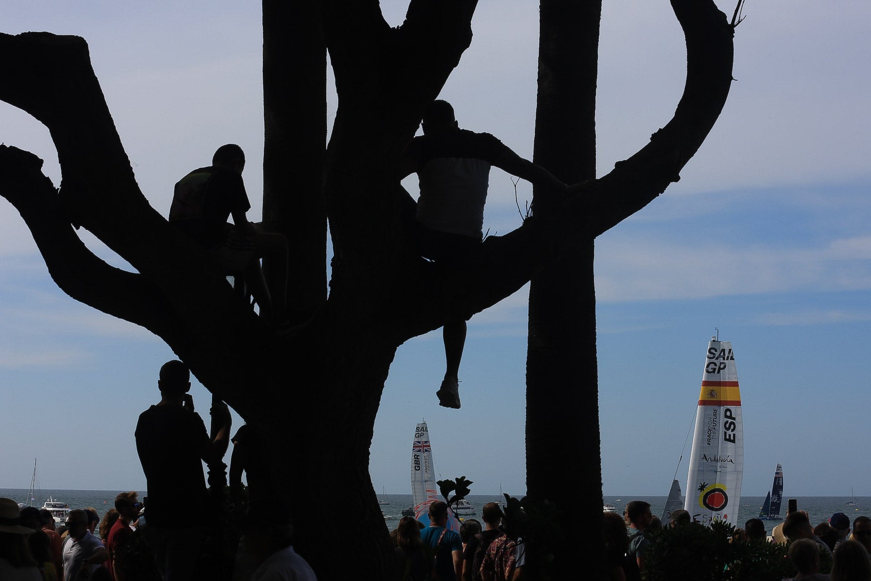 Búscate en las imágenes de Cádiz este domingo de SailGP