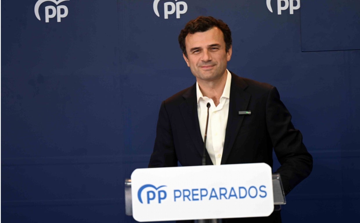 Bruno García es el presidente provincial del PP de Cádiz.