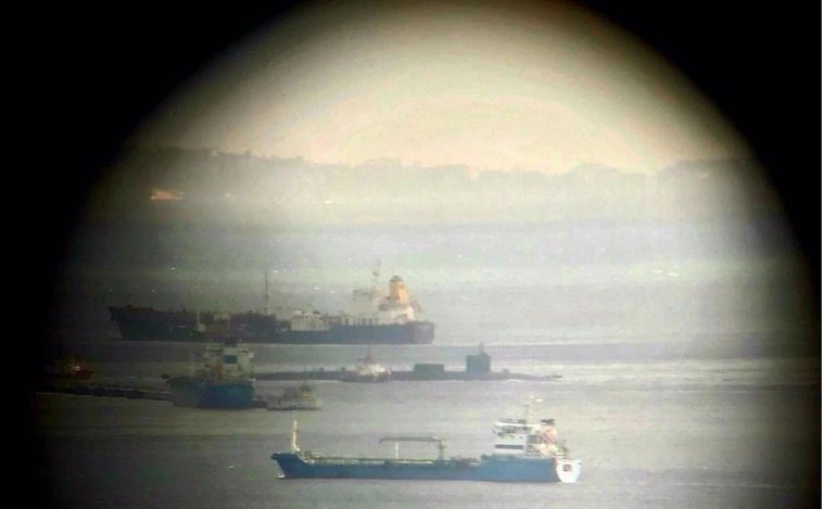 Alertan de la llegada de un nuevo submarino nuclear a Gibraltar