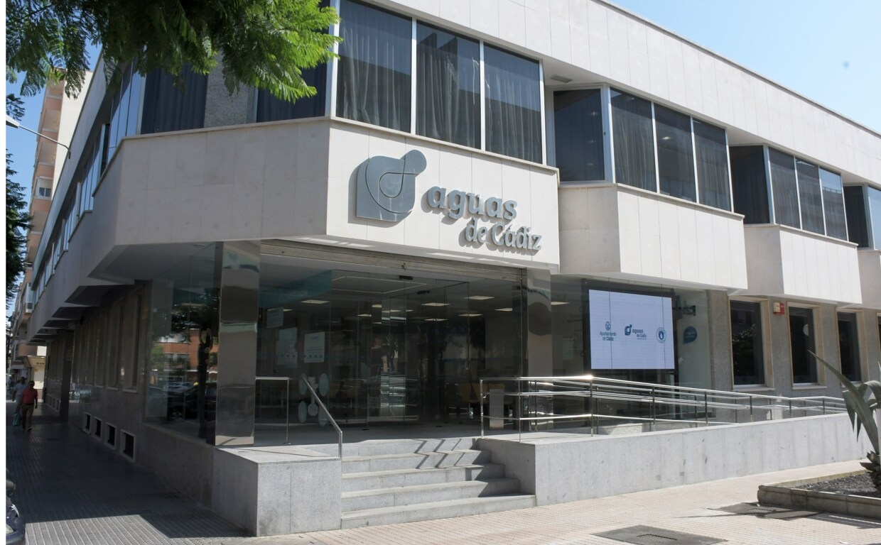 Sede de Aguas de Cádiz en la capital gaditana.