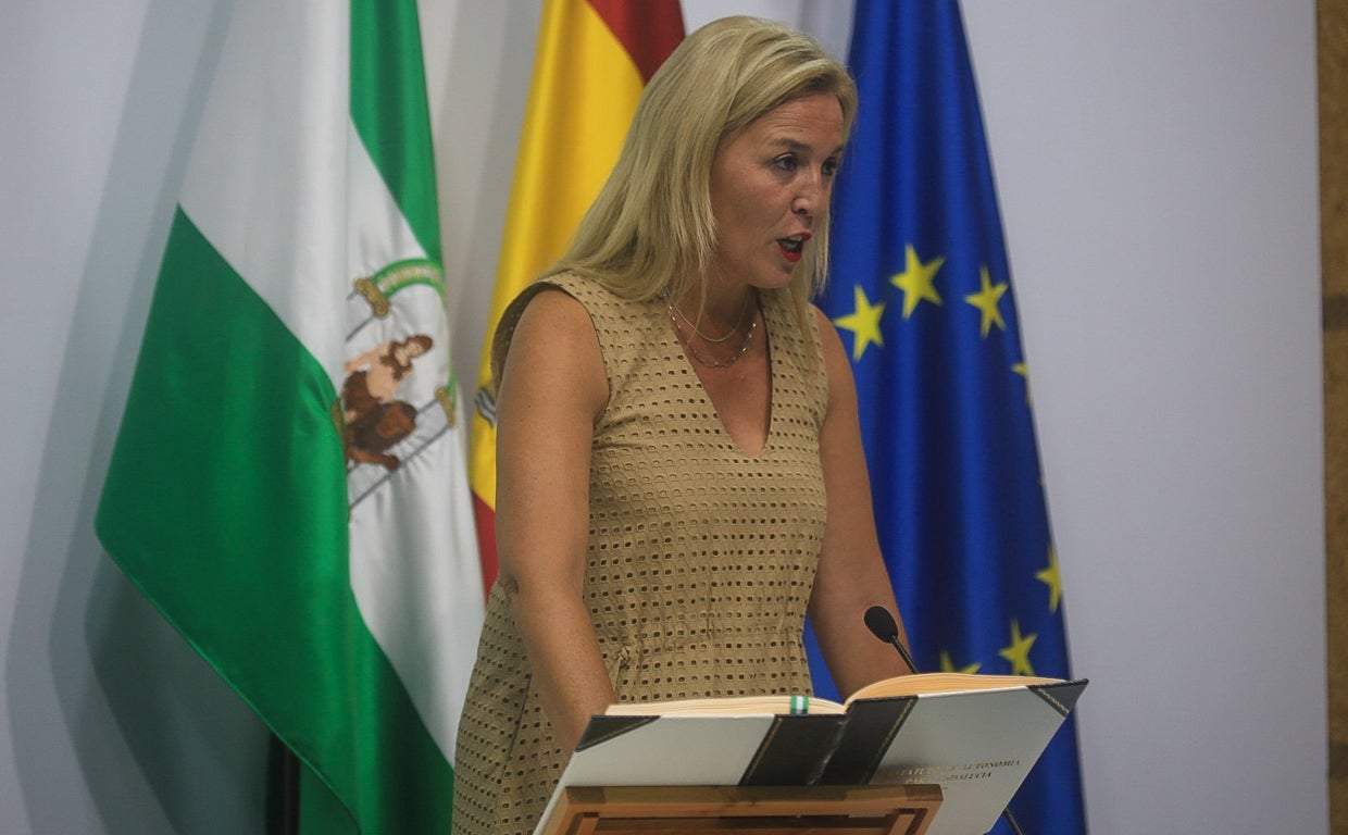 Eva Pajares, delegada de Salud en Cádiz.