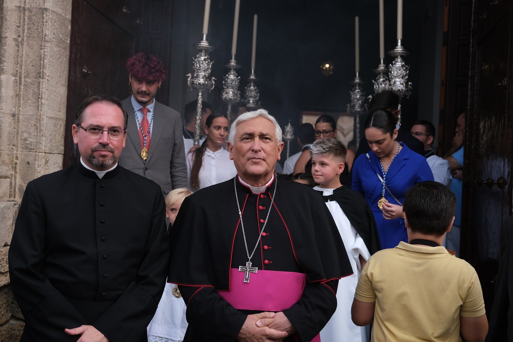 En imágenes: Procesión de la Virgen del Rosario