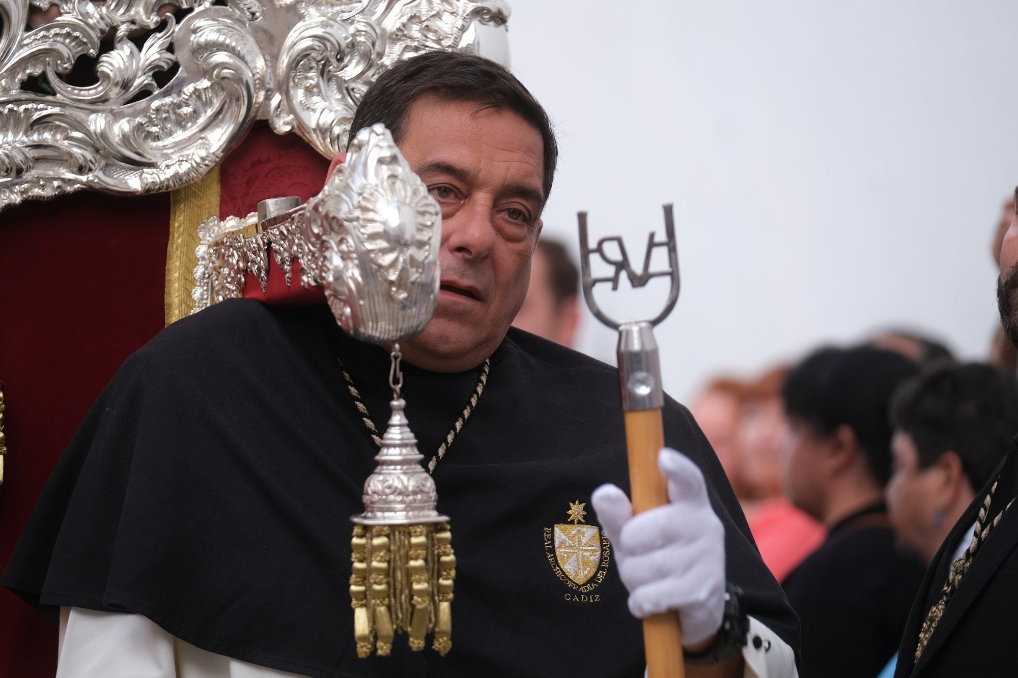 En imágenes: Procesión de la Virgen del Rosario