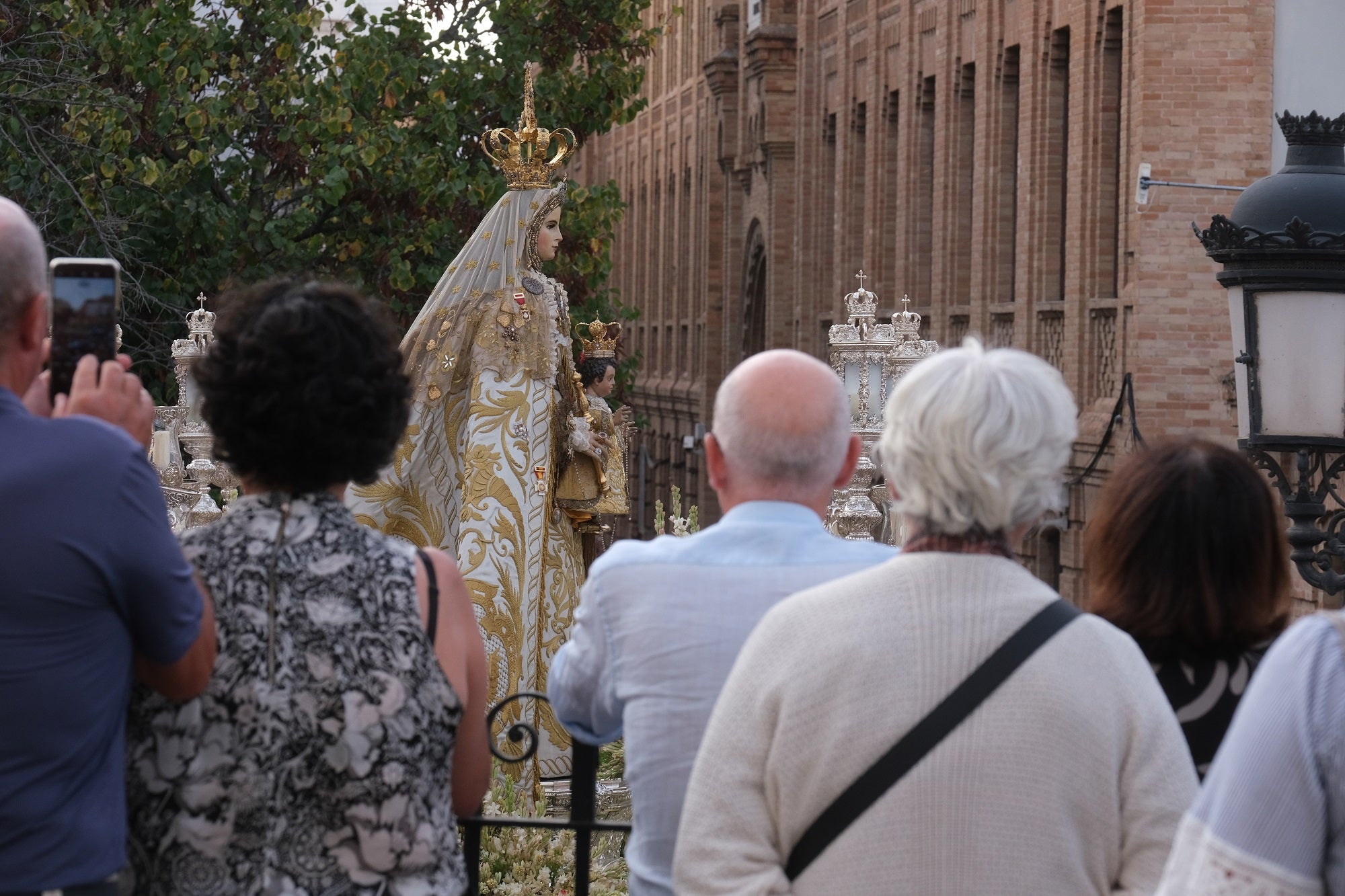 En imágenes: Procesión de la Virgen del Rosario