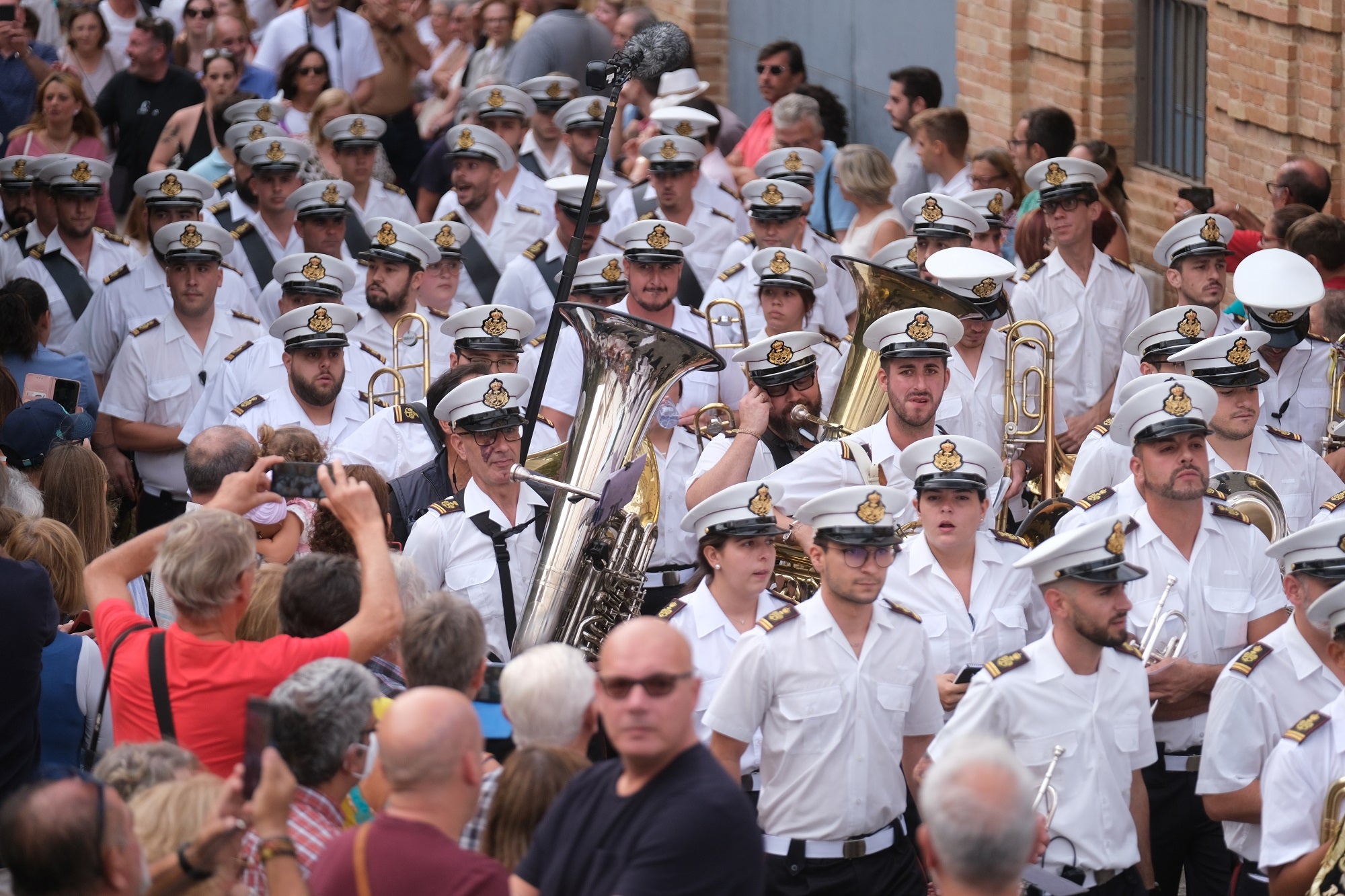 En imágenes: Procesión de la Virgen del Rosario