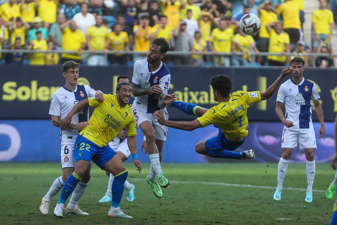 Las mejores imágenes del Cádiz - Espanyol