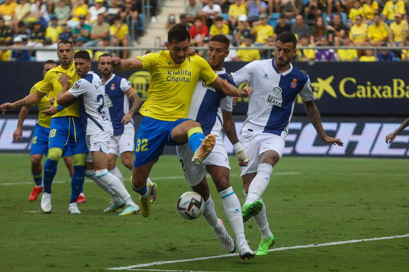 Las mejores imágenes del Cádiz - Espanyol