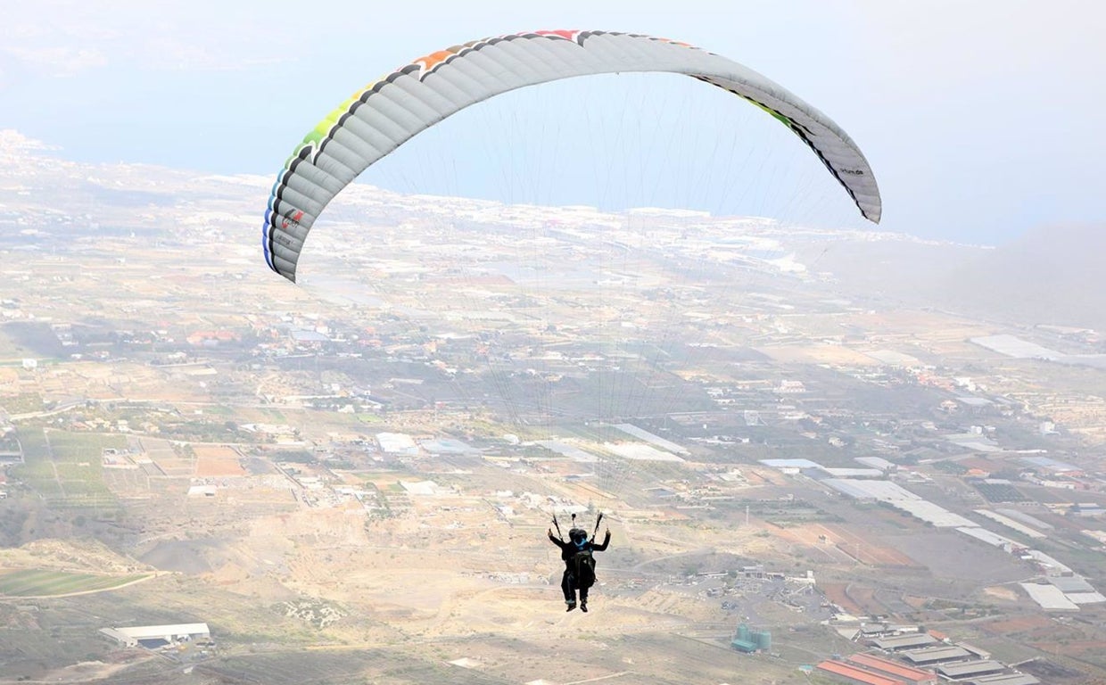 Nuevo accidente de un parapentista en la Sierra de Cádiz