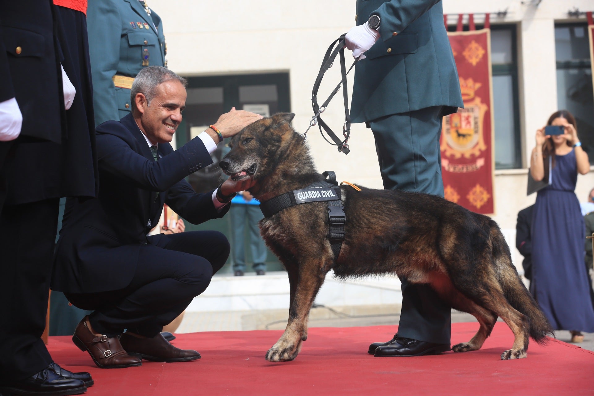 Fotos: La Guardia Civil celebra la festividad de su patrona en Cádiz