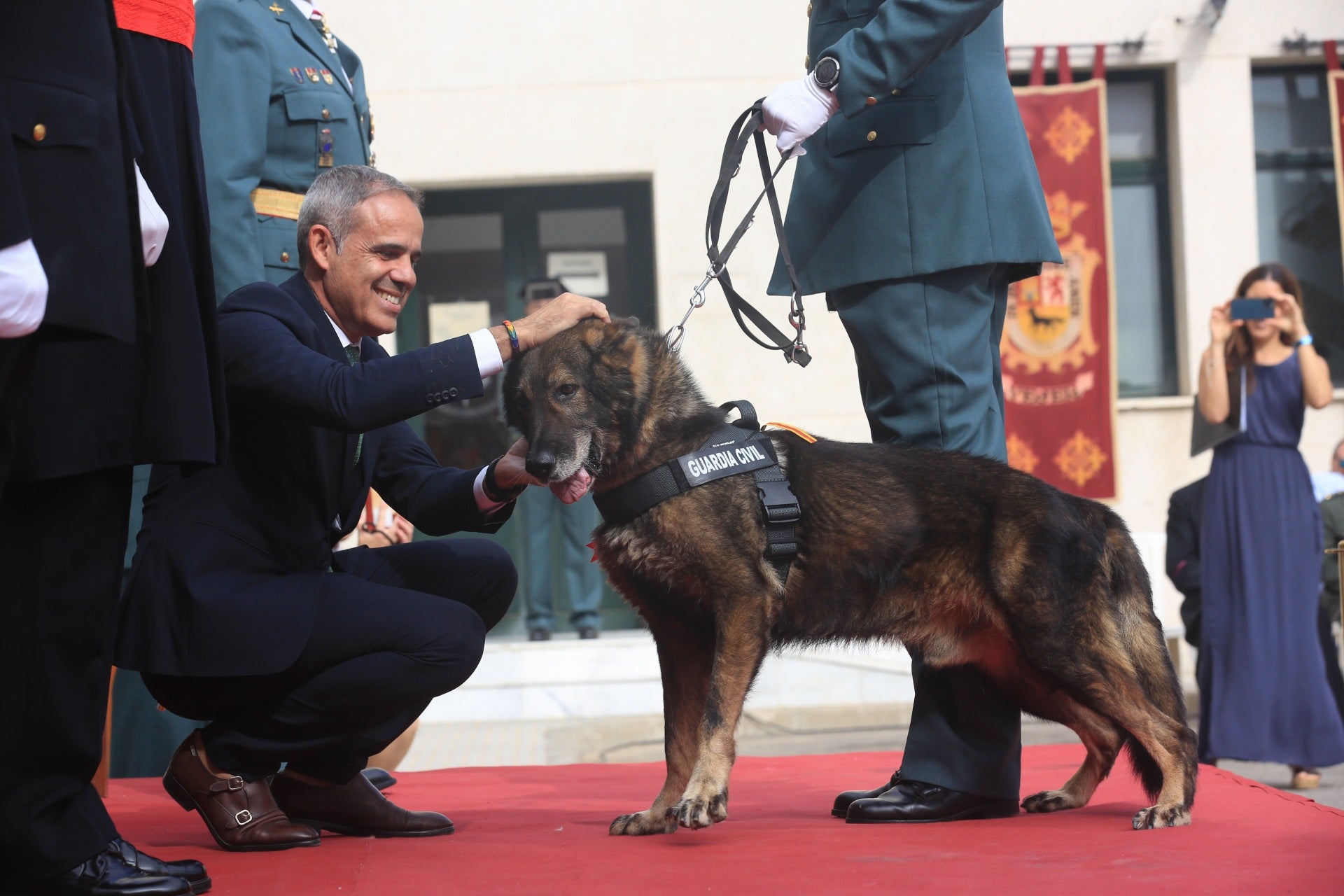 Fotos: La Guardia Civil celebra la festividad de su patrona en Cádiz