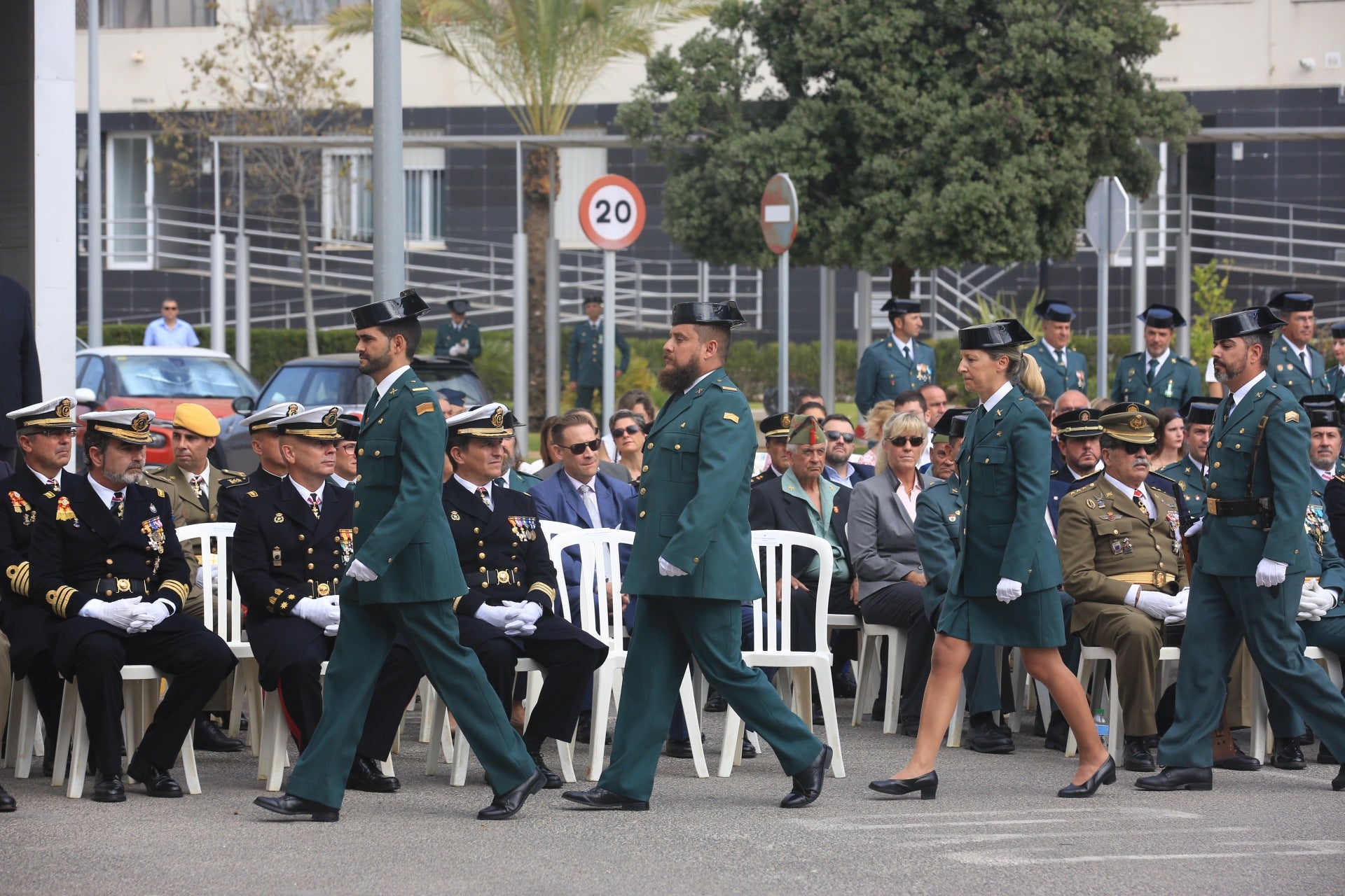 Fotos: La Guardia Civil celebra la festividad de su patrona en Cádiz