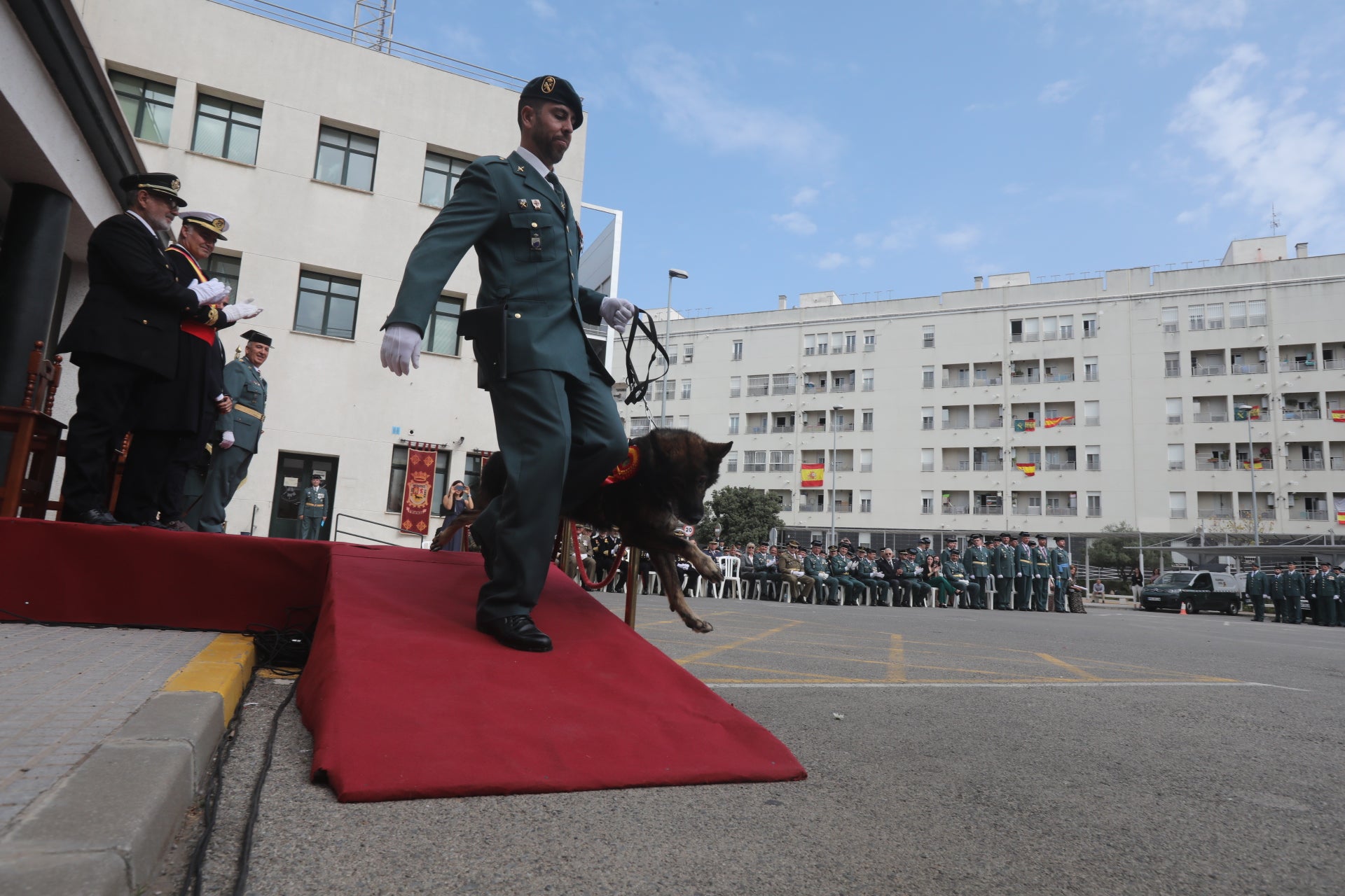 Fotos: La Guardia Civil celebra la festividad de su patrona en Cádiz