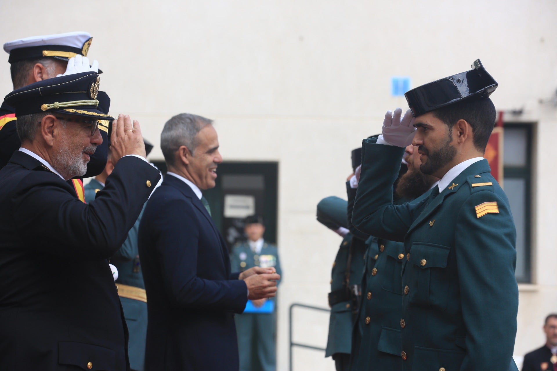 Fotos: La Guardia Civil celebra la festividad de su patrona en Cádiz